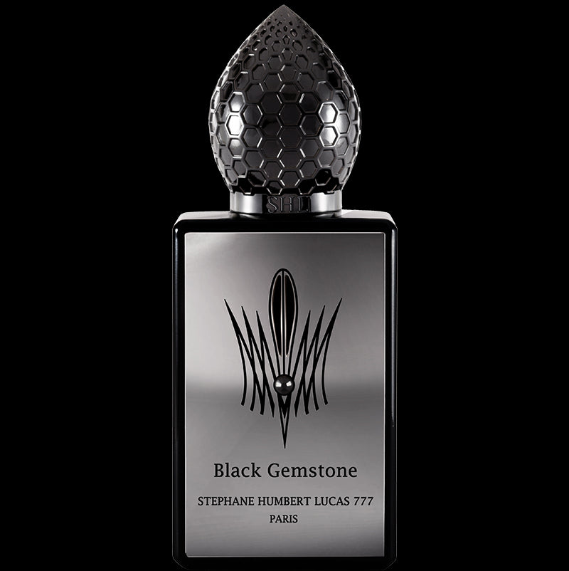 black gemstone