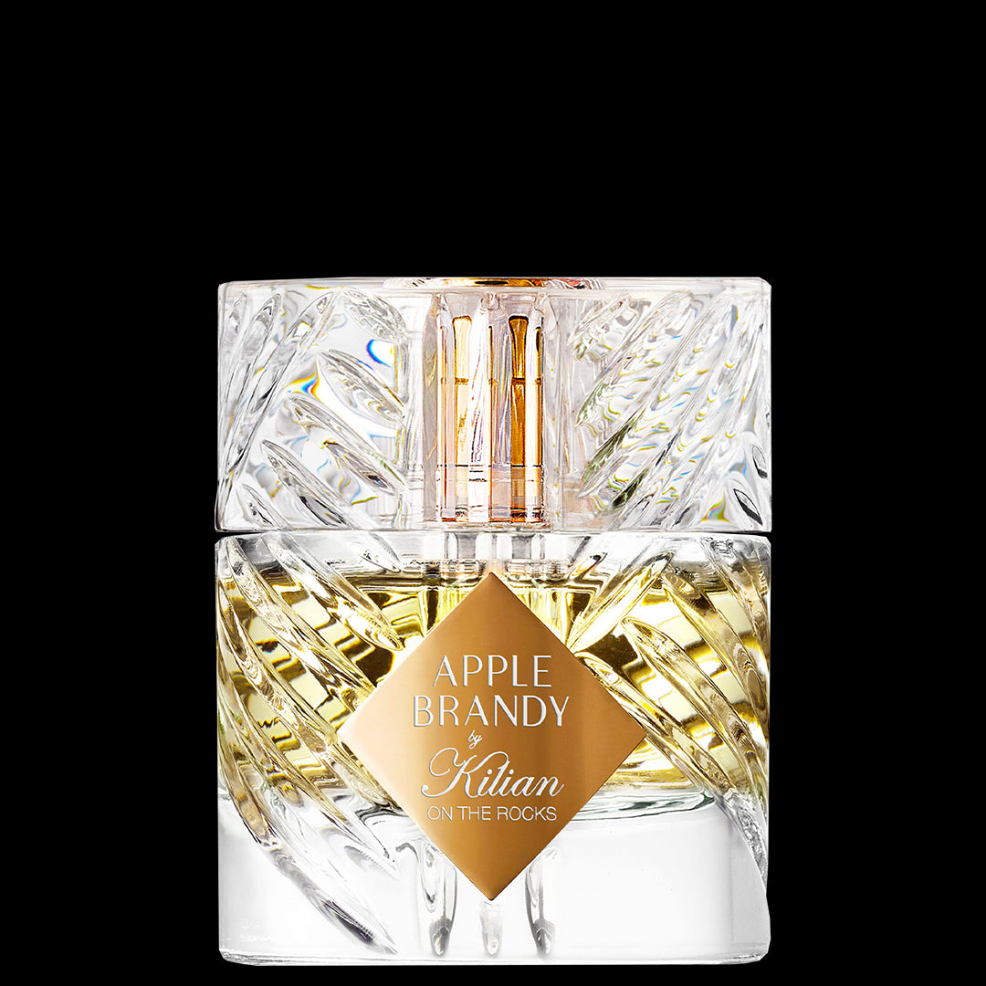 apple brandy on the rocks